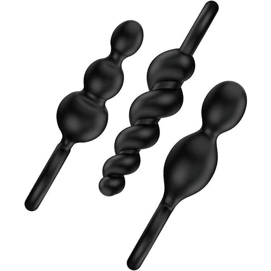 Satisfyer Satisfyer Booty Call Set Of 3 Anal Plugs Butt Plug Kits