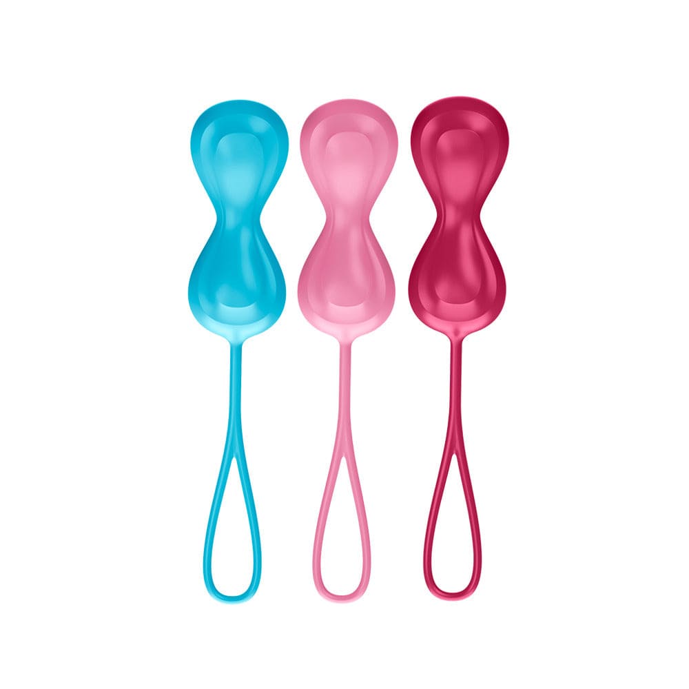 Satisfyer Satisfyer Set Of 3 Orgasm Balls With Moving Inner Balls Orgasm Balls