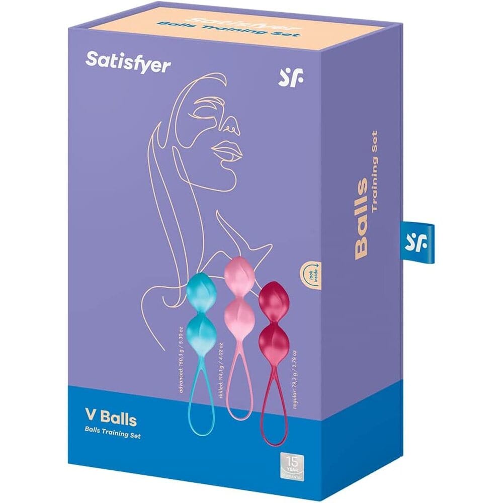 Satisfyer Satisfyer Set Of 3 Weighted Double Training Orgasm Balls Orgasm Balls