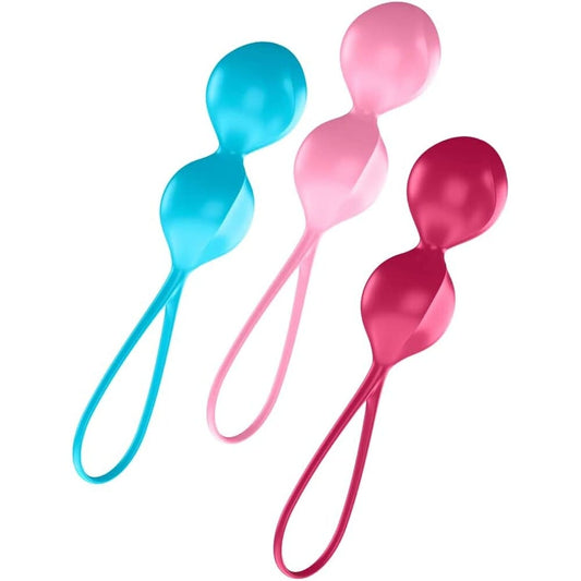 Satisfyer Satisfyer Set Of 3 Weighted Double Training Orgasm Balls Orgasm Balls