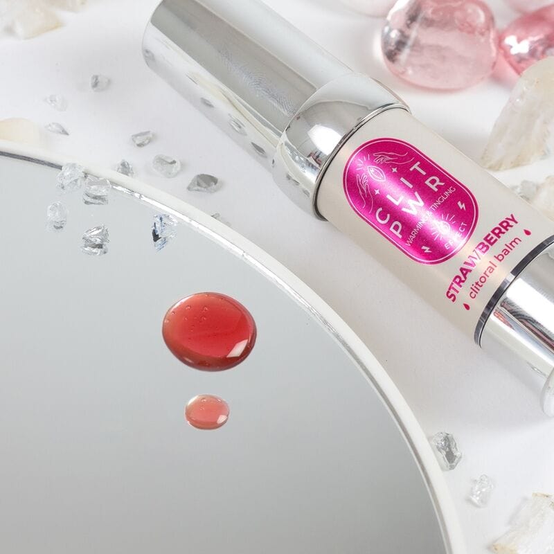Secret Play CLIT PWR Strawberry clitoral balm Liquid Vibrator
