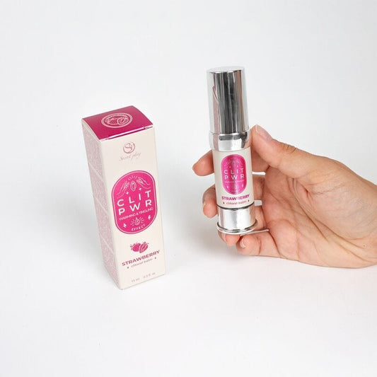 Secret Play CLIT PWR Strawberry clitoral balm Liquid Vibrator