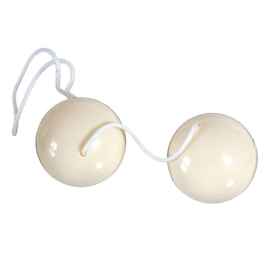Seven Creations Duoballs White Orgasm Balls