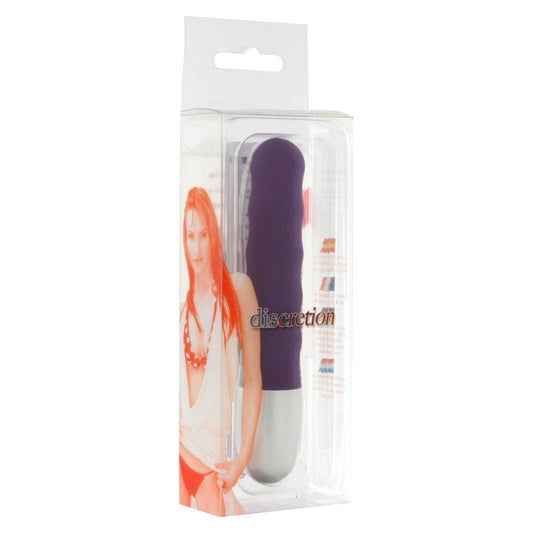 Seven Creations Discretion Ribbed Mini Vibrator Vibrator
