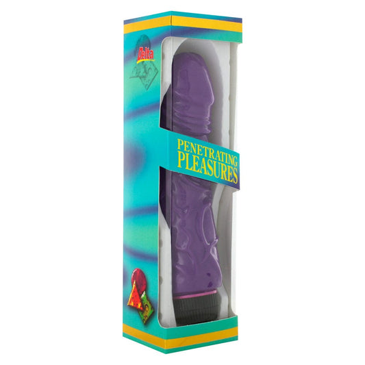 Seven Creations Shining Purple 8.5 Inches Vibrator Vibrator