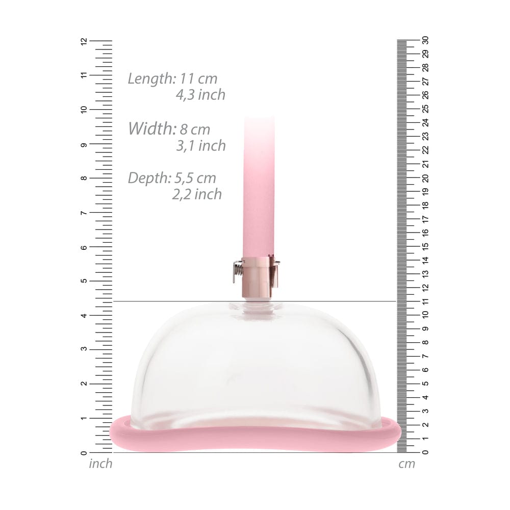 Shots Toys Pumped Pussy Pump Rose Gold Female Pump