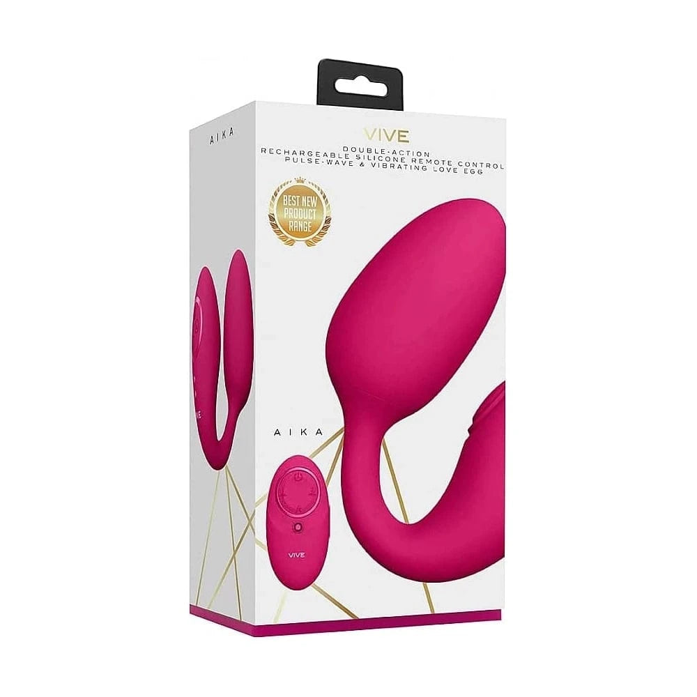Shots Toys VIVE-AIKA Pulse-Wave & Vibrating Egg Love Egg