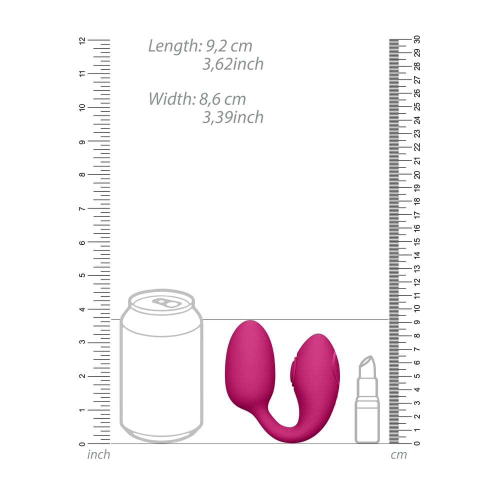 Shots Toys VIVE-AIKA Pulse-Wave & Vibrating Egg Love Egg