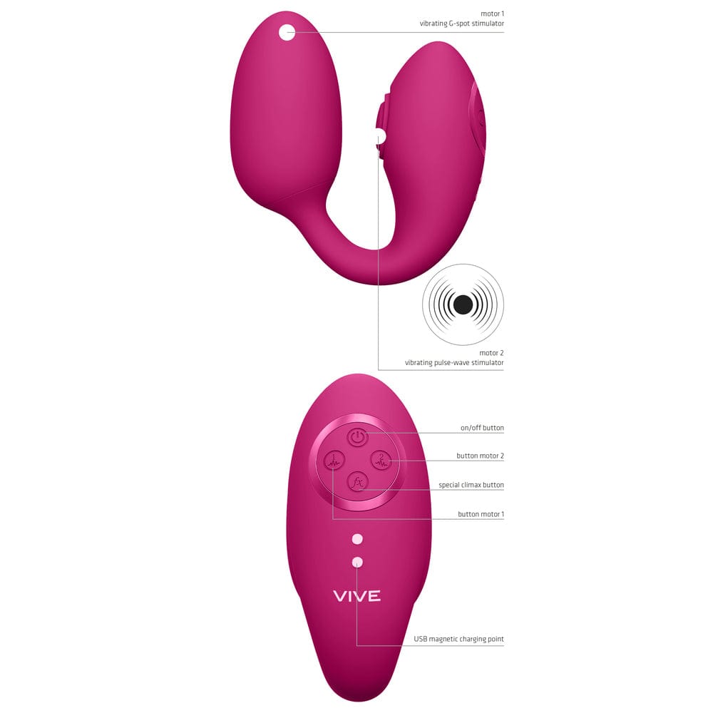 Shots Toys VIVE-AIKA Pulse-Wave & Vibrating Egg Love Egg