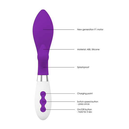 Shots Toys Achelois Rechargeable Vibrator Vibrator