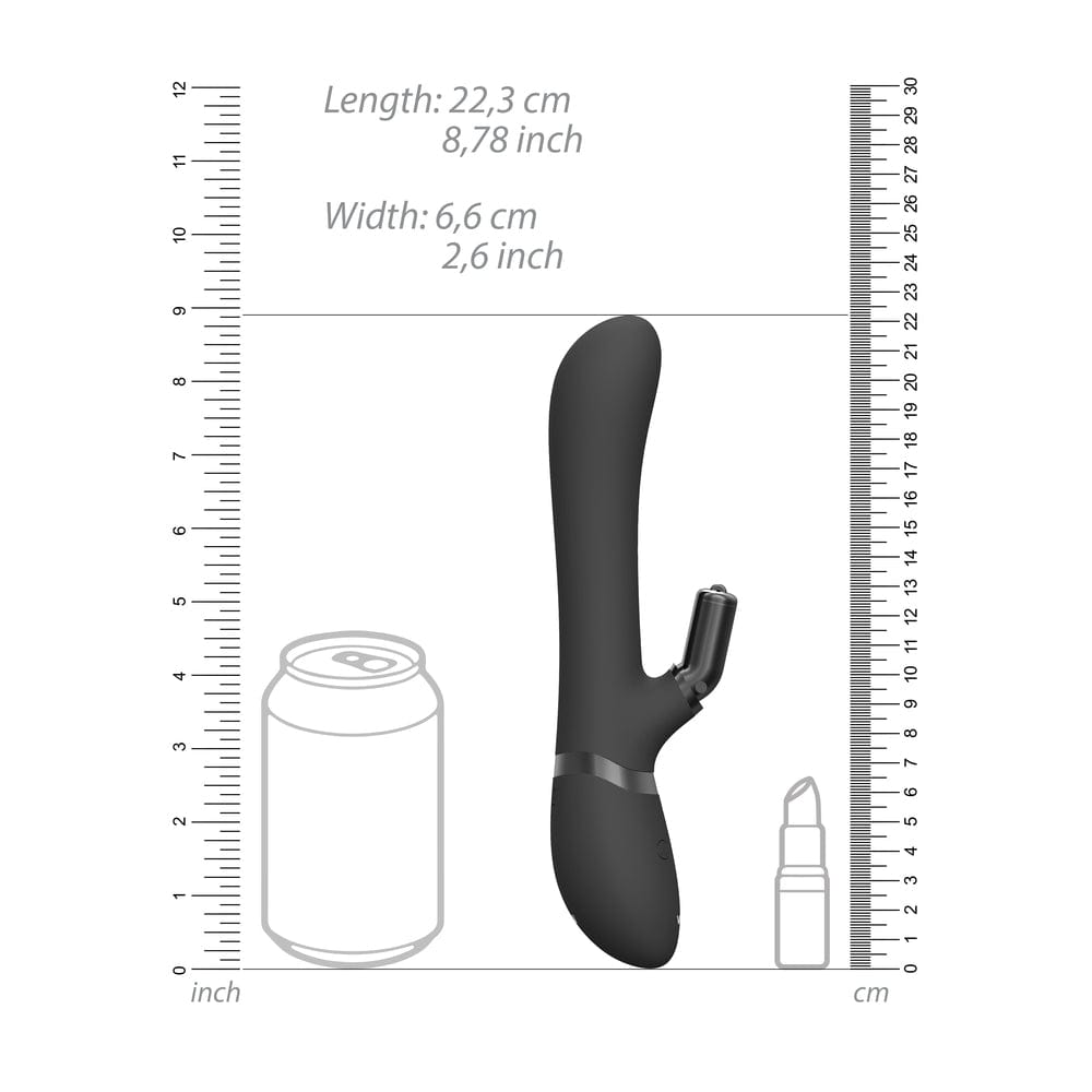 Shots Toys Vive Chou Double Action Interchangeable Rabbit Vibrator Vibrators With Clit Stims