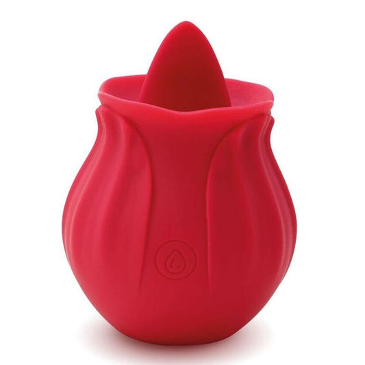 Skins Skins Rose Buddies The Rose Flix Clitoral Massager Red Clitoral Vibrators and Stimulators