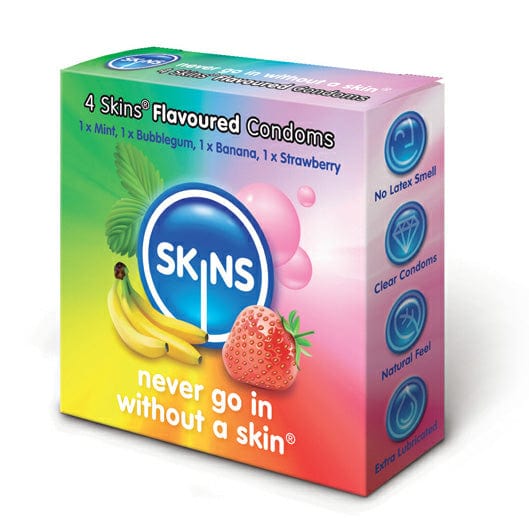 Skins Skins Condoms Flavoured Flavoured, Coloured, Novelty