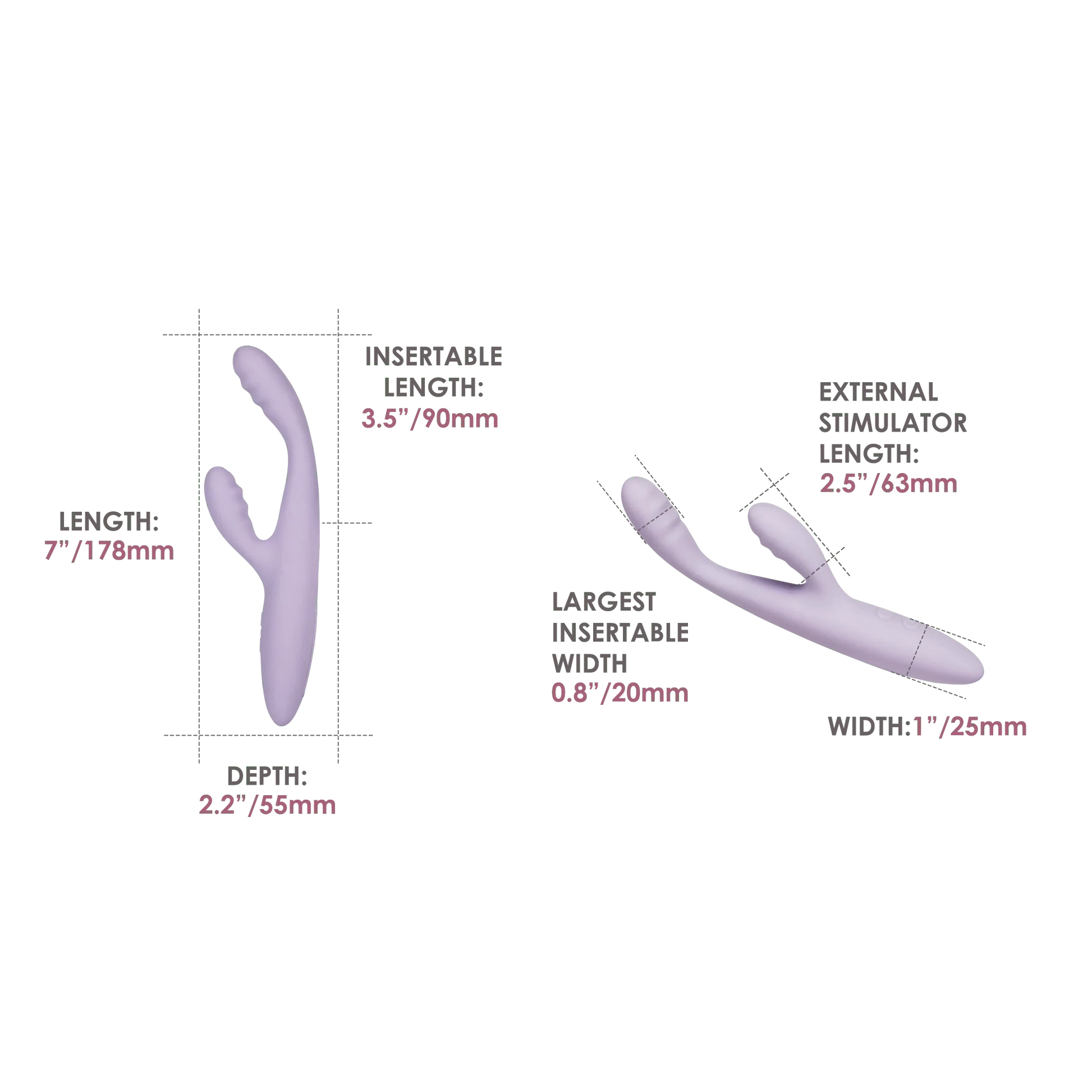 Svakom Svakom CICI 2+ Slim G-Spot Rabbit Vibrator Vibrator