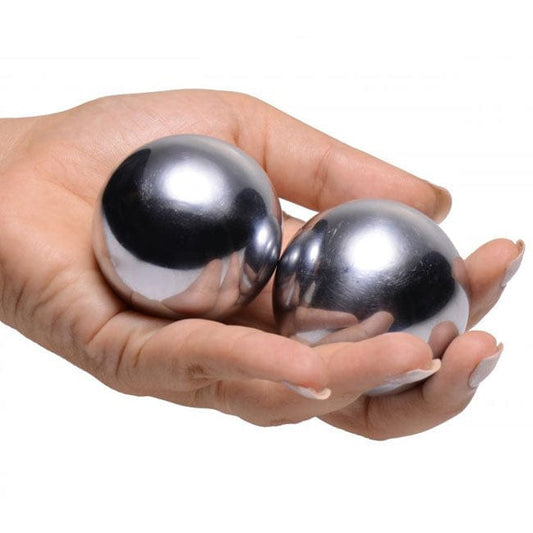 XR Brands Master Series Titanica Extreme Steel Orgasm Balls Orgasm Balls
